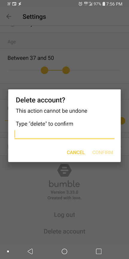 remove bumble 5